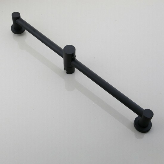 Badkamer douchestang zwart