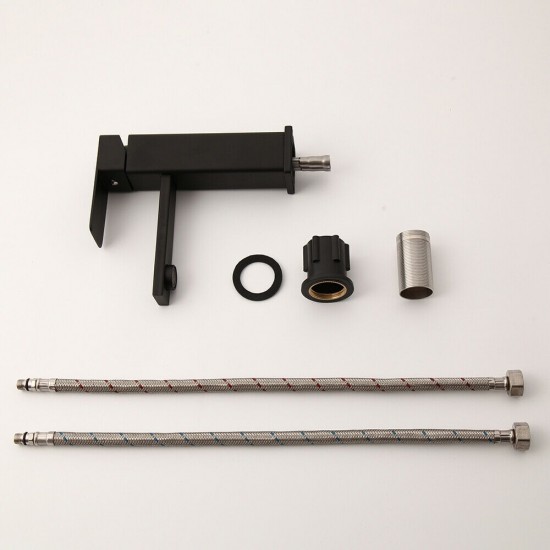 Complete set zwarte mengkraan