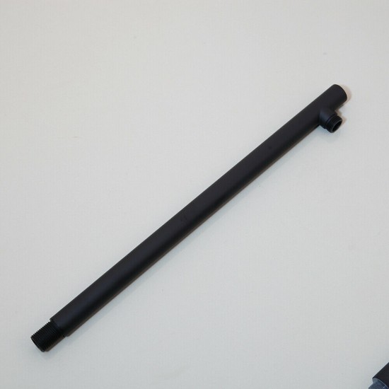 Douche arm zwarte inbouw douche