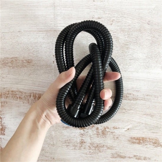 Doucheslang mat zwart