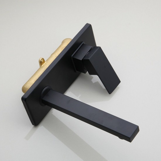 Elegante moderne zwarte kraan