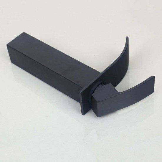 Elegante zwarte mengkraan hoog