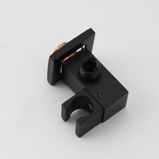 Handdouche houder zwarte watervalkraan badkraan