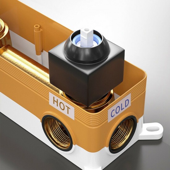 Inbouwdeel met bedieninghendel