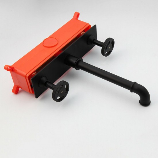 Inbouwkraan zwart industrieel