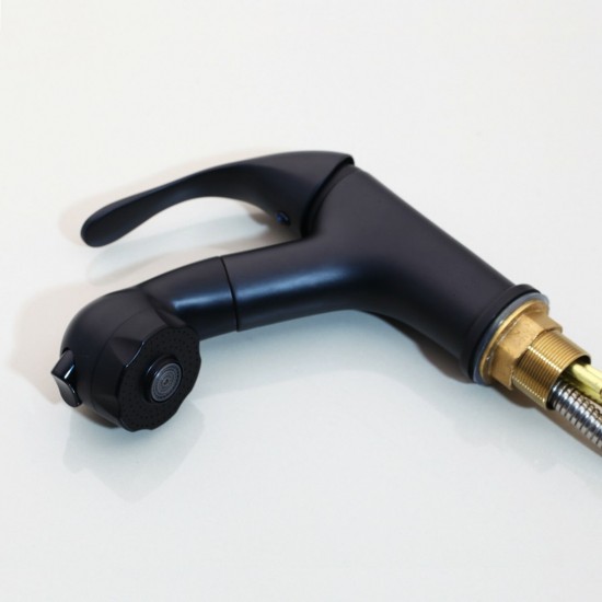 Kraan zwart voor badkamer