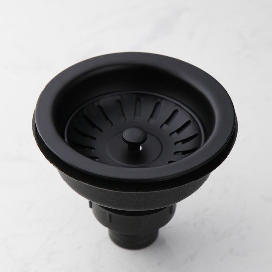 Landelijke zwarte gootsteen afvoer b542