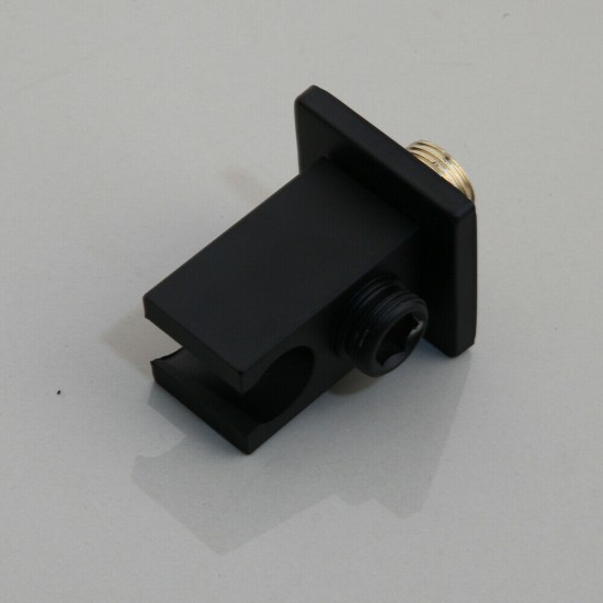 Onderdeel zwarte inbouw regendouche