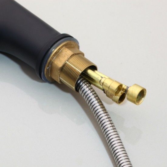 Onderzijde douche kraan wastafel