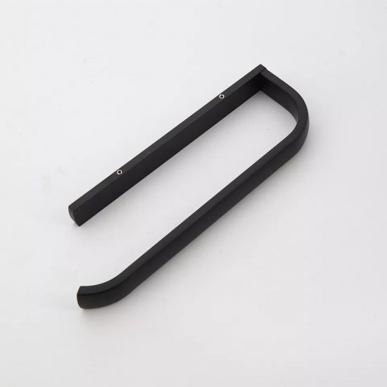 Onderzijde handdoekrek zwart