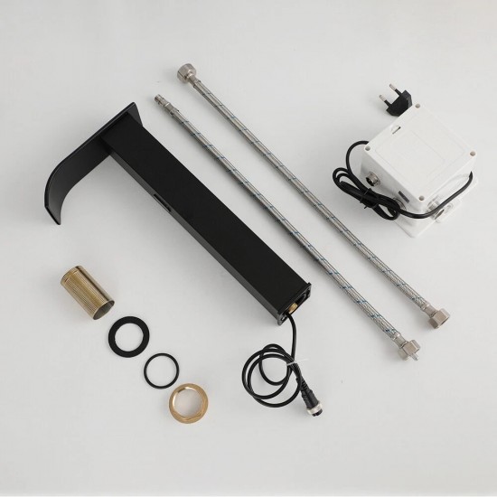 Sensomatica zwarte waterval sensorkraan 5