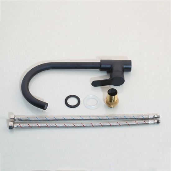 Set zwarte keukenkraan 0