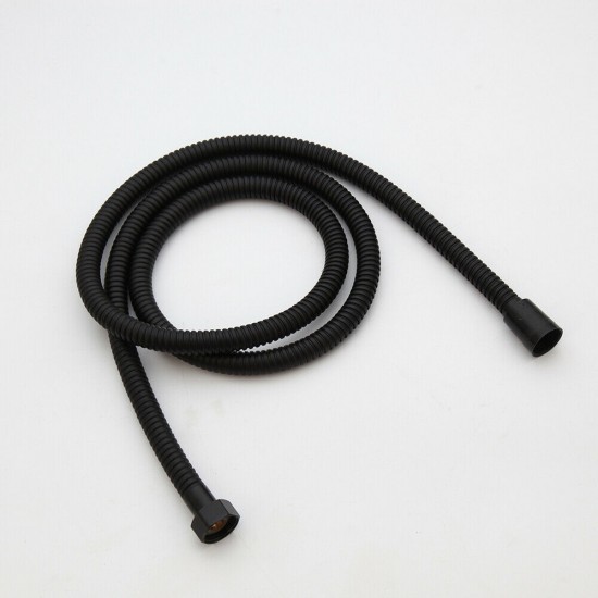 Slang zwarte bidetkraan voor badkamer