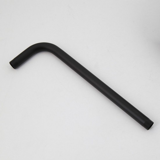 Stang zwarte inbouw doucheset