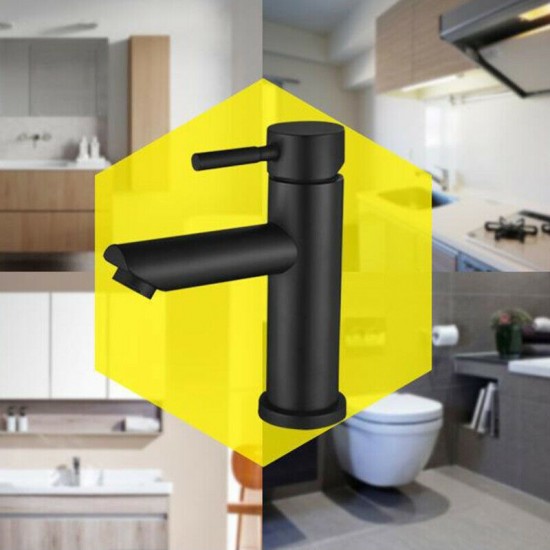 Stijlvolle mengkraan zwart