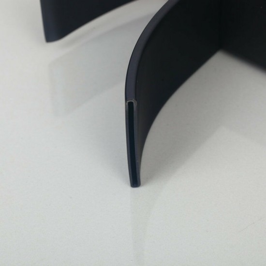 Uitloop zwarte mengkraan hoog