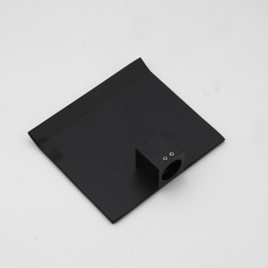 Uitloop zwarte waterval inbouw badkraan