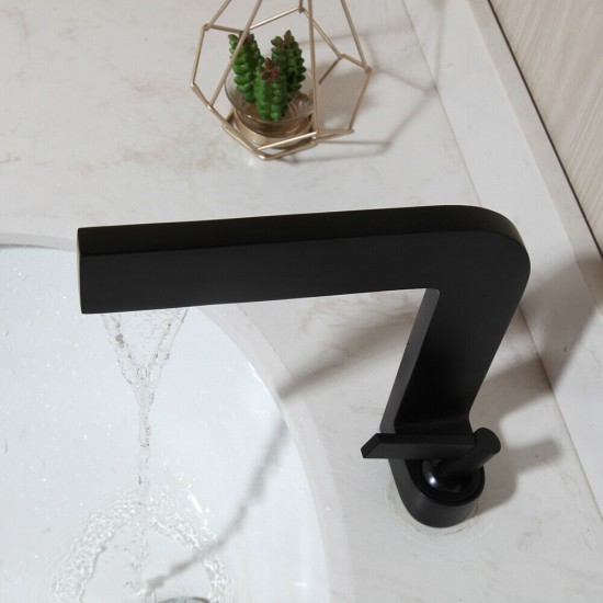 Wastafelkraan zwart 2