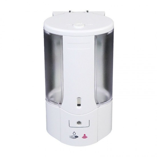 Witte plastice zeep dispenser automatisch