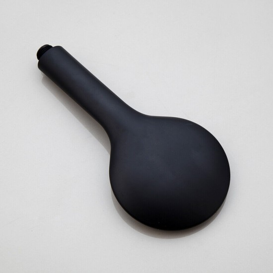 Zwarte abs handdouche 3 standen