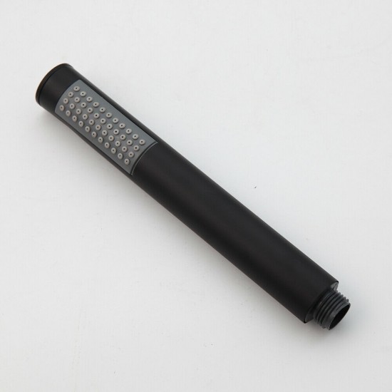 Zwarte abs staaf handdouche