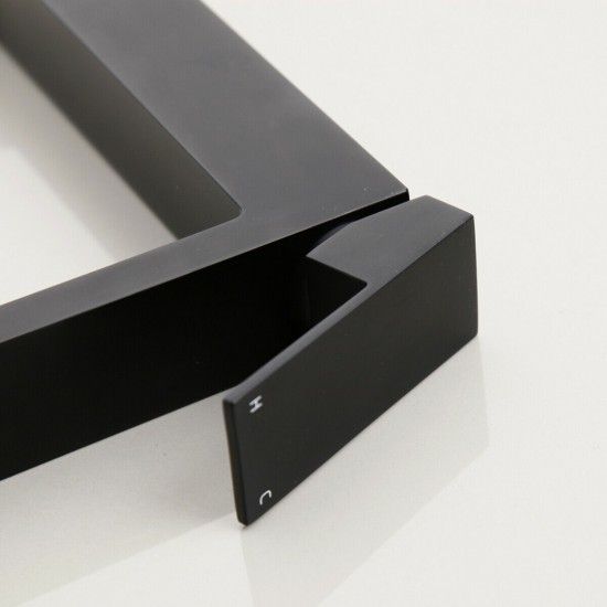 Zwarte bedieninghendel