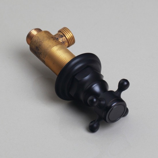 Zwarte bedieningshendel