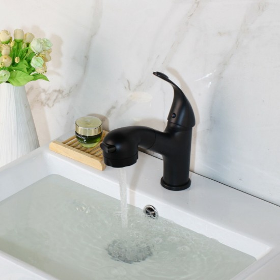 Zwarte douche kraan wastafel