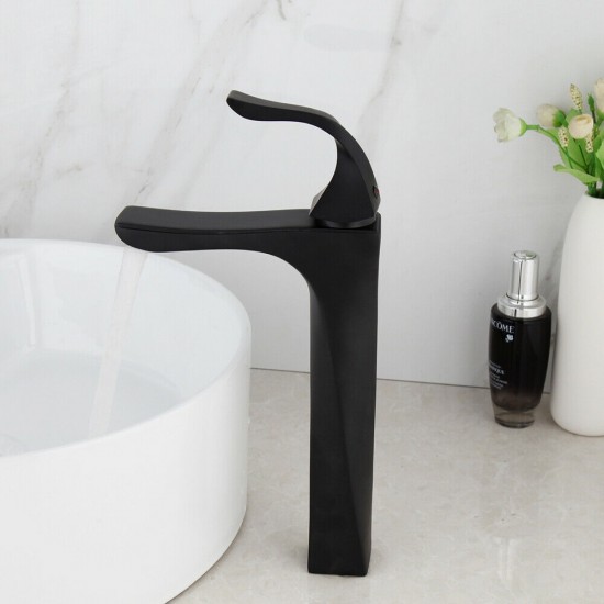 Zwarte mengkraan hoog model modern