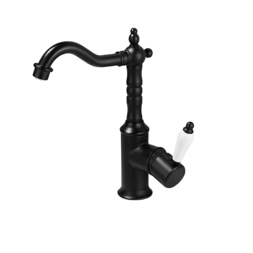Zwarte mengkraan landelijke stijl