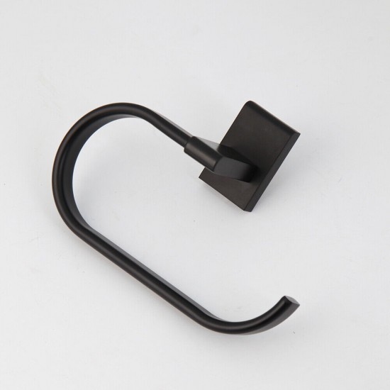 Zwarte moderne wcrol houder