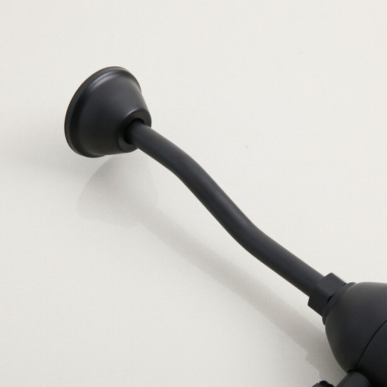 Zwarte sensorkraan voor urinoir