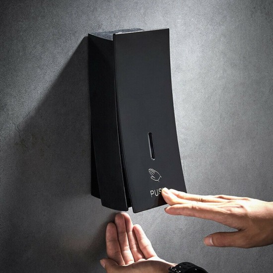 Zwarte zeep dispenser